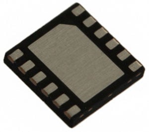 UTDFN package design UTDFN package design of the Maxim MAX17710GB+TPMIC